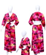 Adjustable Crop Top and Skirt - Maxi Set Hawaiian Dress Prepack