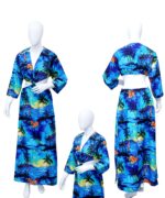 Adjustable Crop Top and Skirt - Maxi Set Hawaiian Dress Prepack