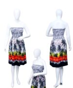 Two Function Smoking / Halter Ladies Hawaiian Dress Prepack