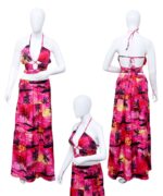 Adjustable Top and Long Skirt - Halter Set Hawaiian Dress Prepack