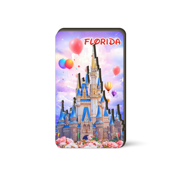 Florida 3D Magnet - "Castle of Fairy Tale"