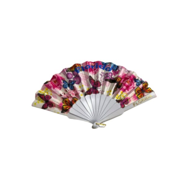 Florida Oriental Fan - "Butterfly Prints"