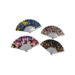 Florida Oriental Fan - "Butterfly Prints"