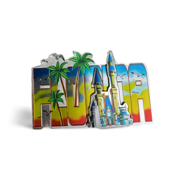 Florida 3D Magnet - "Day Castle"