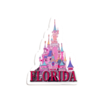 Florida 3D Magnet - "Pink Castle"