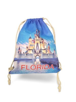 Florida String Backpack - "Day Castle"