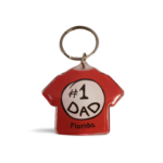 Florida Acrylic Key Chain - "#1 Dad"