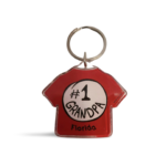 Florida Acrylic Key Chain - "#1 GRANDPA"