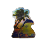 Florida 3D Magnet - "Dolphin & Sunset"