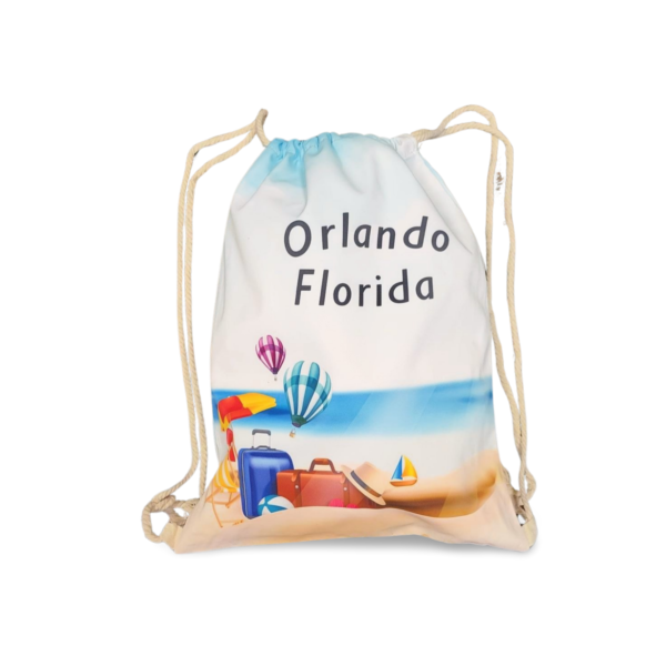 Florida String Backpack - "Orlando Sea Beach"