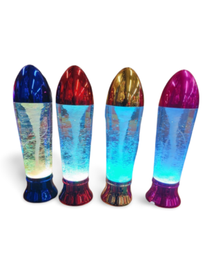 Color Changing Light up Tornado Lamp (USB Included) - Red, Pink, Gold, Blue