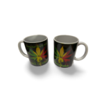 Florida Ceramic Coffee Mug - "Leaf Paint"