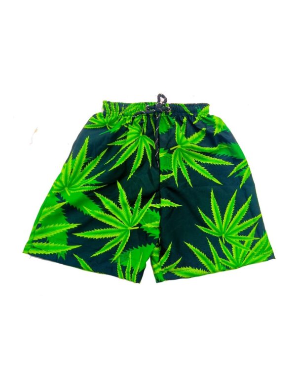 Men's Hawaiian Shorts 'GRASS GREEN'