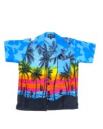 Boys Hawaiian Shirt 'SUNSET BLUE'