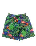 Boys Hawaiian Short 'FLAMINGO NAVY'