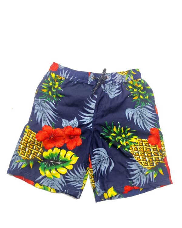 Boys Hawaiian Short 'PINEAPPLE NAVY'