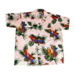 Men's Hawaiian Shirt 'PARROT WHITE'