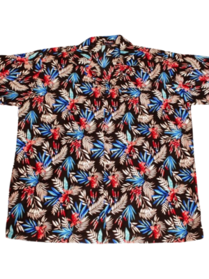 Men's Hawaiian Shirt 'BAMBOO BLACK'