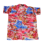 Men's Hawaiian Shirt 'BOAT PINK'