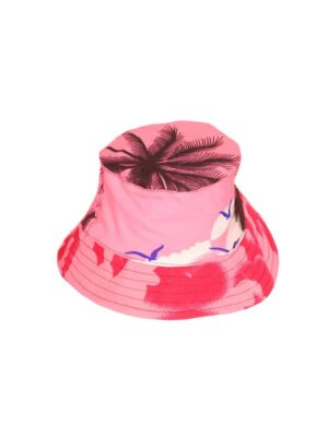 Hawaiian Bucket Hat 'SUNSET PINK'