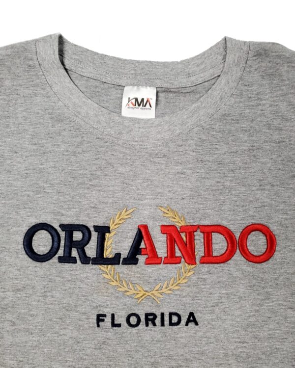 Embroidery T-shirt Orlando Tommy Athletic Heather