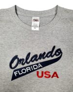 Embroidery T-shirt Orlando Slush Athletic Heather