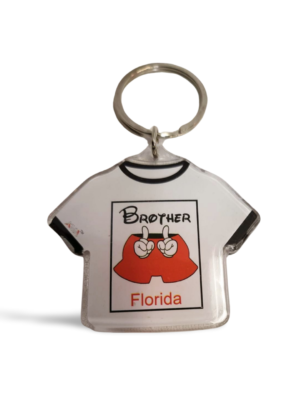 Florida Acrylic Key Chain - "BROTHER FLORIDA"