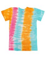 Adult Tie Dye Short Sleeve T-shirt - "Spiral and Various Collection"