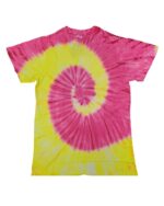 Adult Tie Dye Short Sleeve T-shirt - "Spiral and Various Collection"