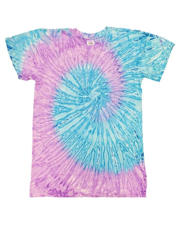 Adult Tie Dye Short Sleeve T-shirt - "Spiral and Various Collection"