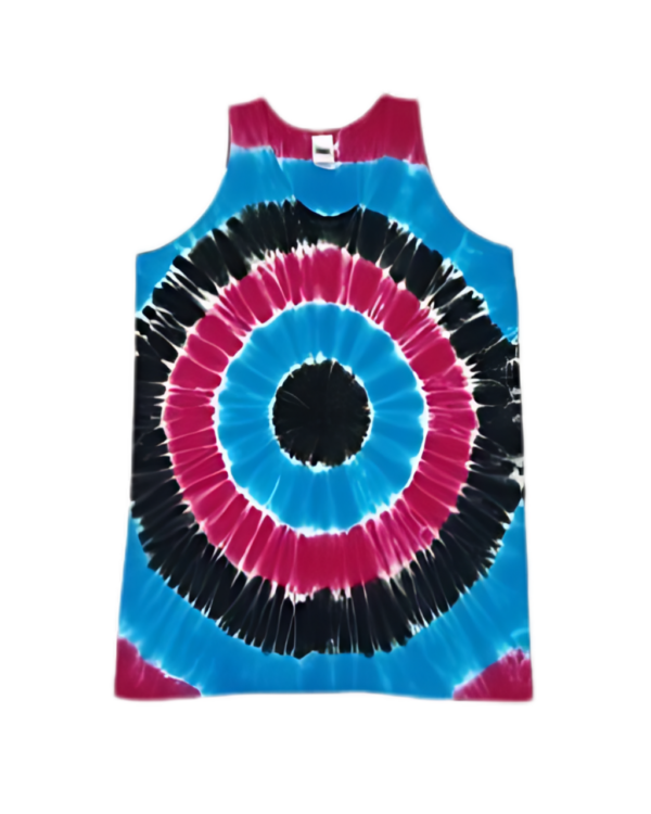 Adult Tie Dye Tank Top - "Spiral and Various Collections"