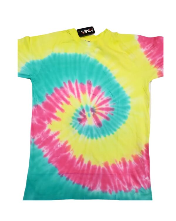 Youth Tie Dye Short Sleeve T-shirt - "Spiral and Various Collection"