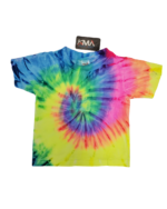 Toddler Tie Dye Short Sleeve T-shirt - "Spiral and Various Collection"