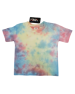 Toddler Tie Dye Short Sleeve T-shirt - "Spiral and Various Collection"