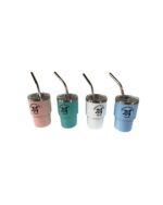 3oz Sea Turtle Stainless Steel Vacuum Insulated with Lid and Straw, Hot & Cold Tumbler