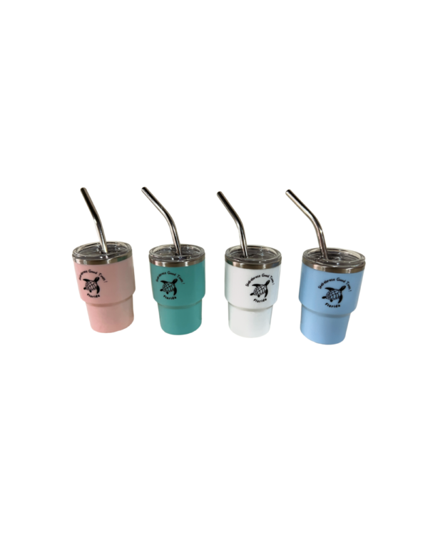 3oz Sea Turtle Stainless Steel Vacuum Insulated with Lid and Straw, Hot & Cold Tumbler