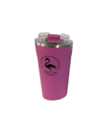 12oz Sea Flamingo Stainless Steel Vacuum Insulated Tumbler with Lid, Hot & Cold.