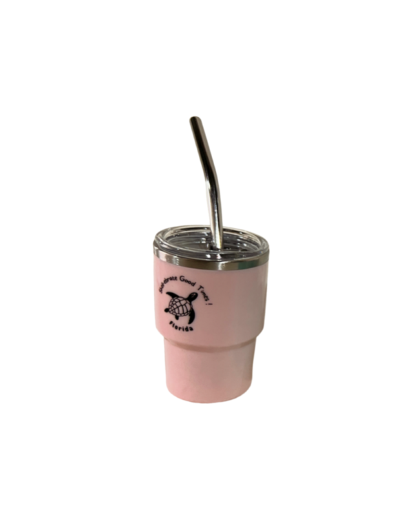 3oz Sea Turtle Stainless Steel Vacuum Insulated with Lid and Straw, Hot & Cold Tumbler