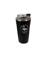12oz Sea Flamingo Stainless Steel Vacuum Insulated Tumbler with Lid, Hot & Cold.