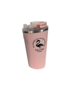 12oz Sea Flamingo Stainless Steel Vacuum Insulated Tumbler with Lid, Hot & Cold.