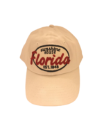Florida 100% Cotton Cap – “Sunshine State Florida EST. 1845” (Beige, Black, Grey, Khaki)