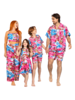 Men's Hawaiian Shorts 'BOAT PINK'