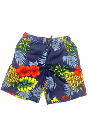 Boys Hawaiian Short 'PINEAPPLE NAVY'